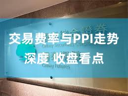 交易费率与PPI走势深度 收盘看点